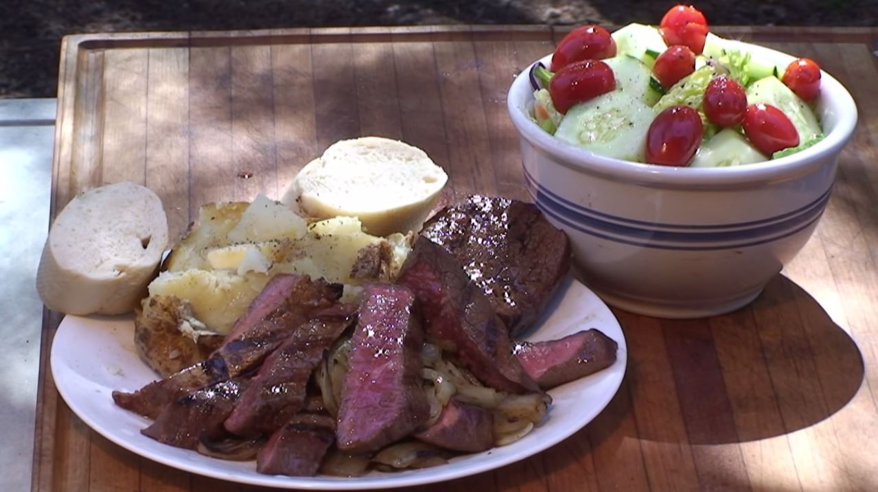 Round Roast Beef Steaks Recipe BBQ Pit Boys