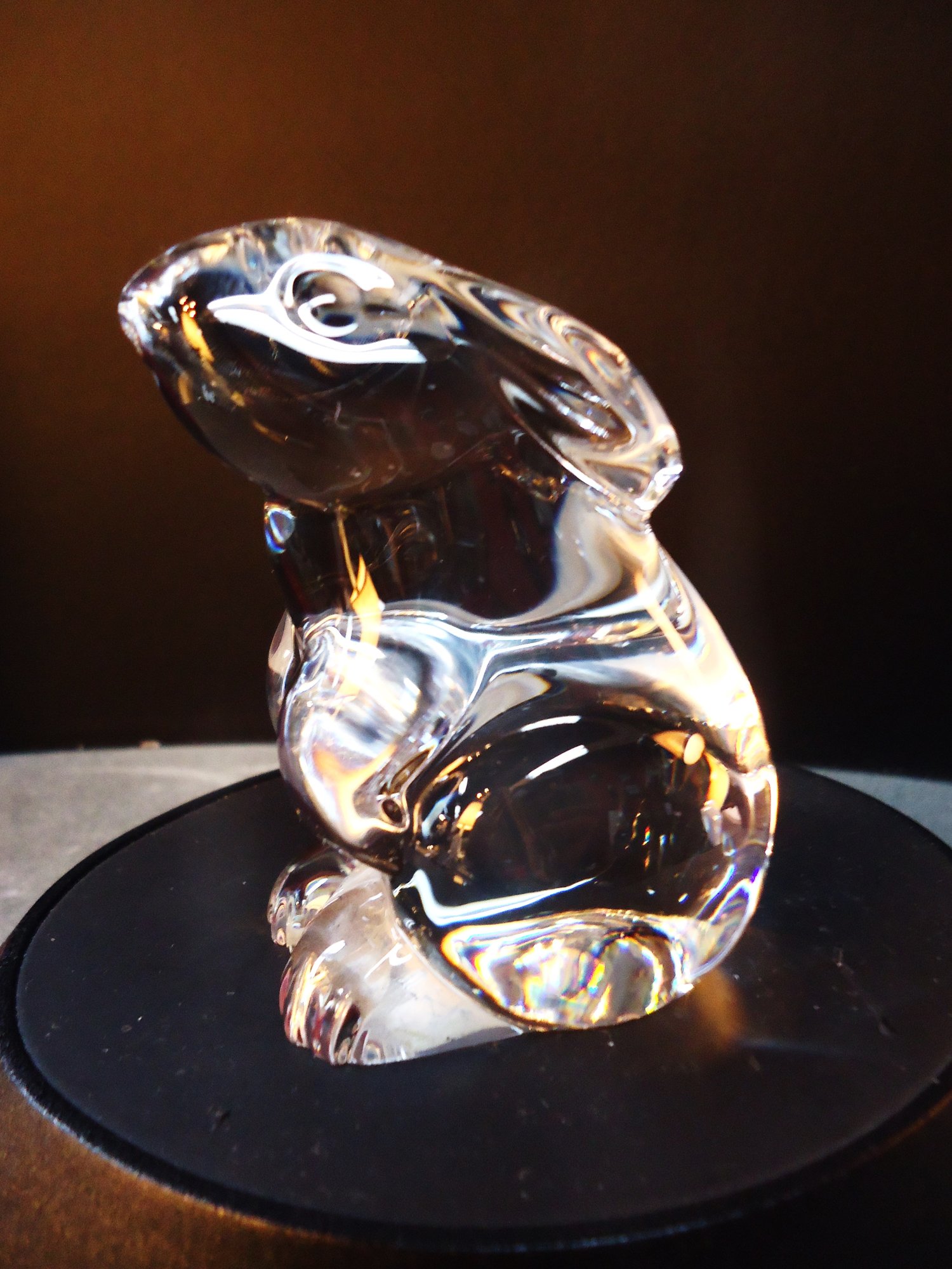 baccarat crystal rabbit