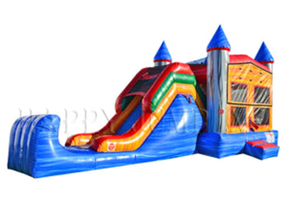 Wacky Castle Modular 5-1 Combo Bounce House Hopper WET or DRY image - Jacksonville, FL