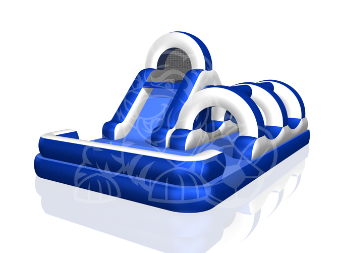 Splash Zone Slide - 14' Bounce House Waterslide WET or DRY image - Jacksonville, FL